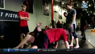 Next Story Image: Pistons take toughness training to new level (VIDEO)